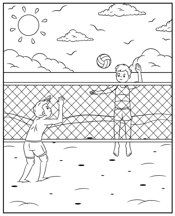 Desenho gratuito Voleibol #218835 da colecao Esportes para imprimir Desenho gratuito Voleibol #218835 da colecao Esportes para imprimir