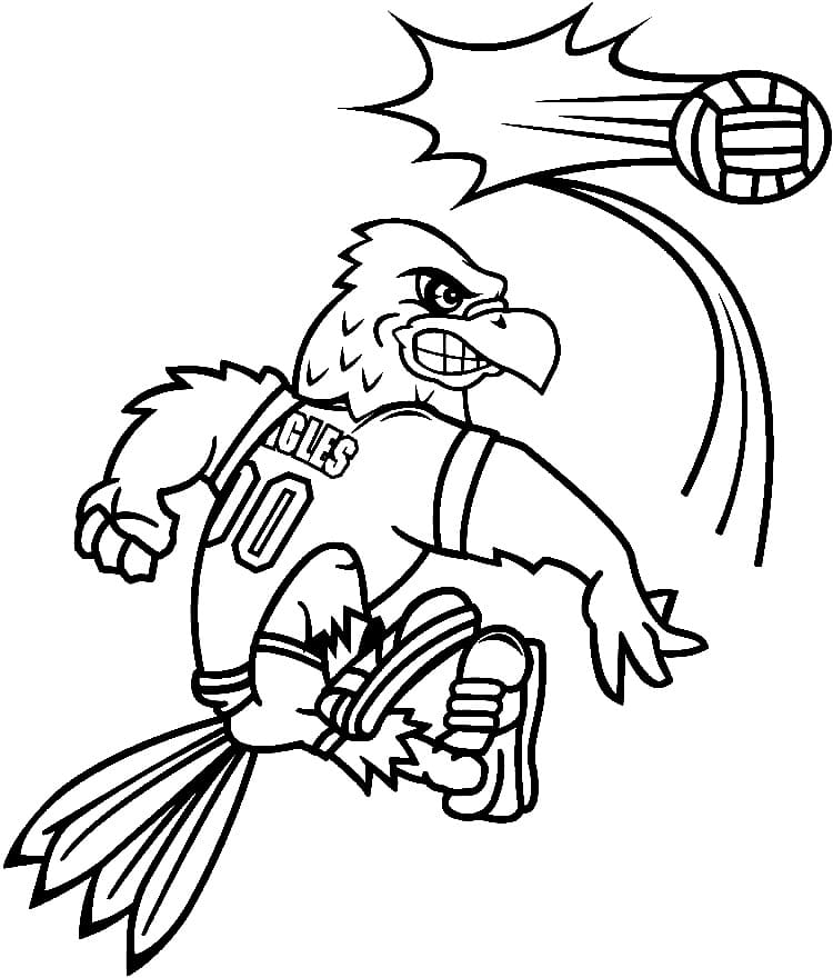 Desenho gratuito Voleibol #218839 da colecao Esportes para imprimir