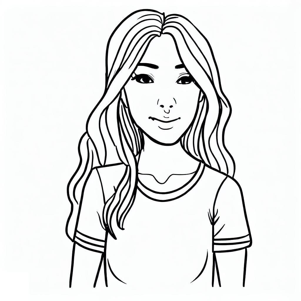 Desenho gratuito Adolescente #194503 da colecao Família e Amigos para imprimir