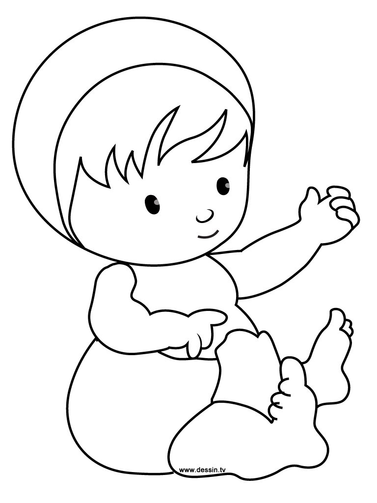 Desenho gratuito Bebê #86585 da colecao Família e Amigos para imprimir