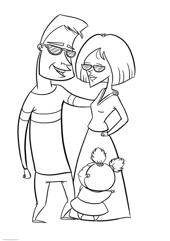 Desenho gratuito Família #95228 da colecao Família e Amigos para imprimir