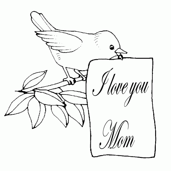 Desenho gratuito Mamãe #101146 da colecao Família e Amigos para imprimir