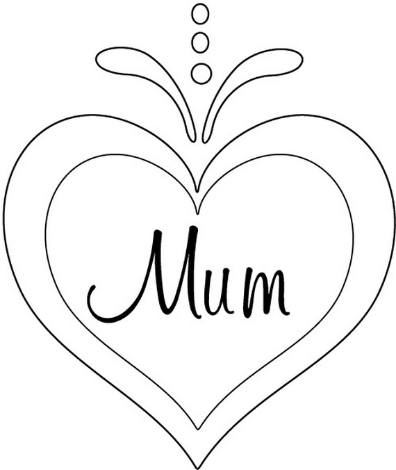 Desenho gratuito Mamãe #101192 da colecao Família e Amigos para imprimir