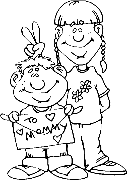 Desenho gratuito Mamãe #101198 da colecao Família e Amigos para imprimir