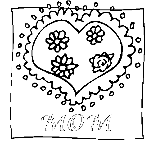 Desenho gratuito Mamãe #101206 da colecao Família e Amigos para imprimir