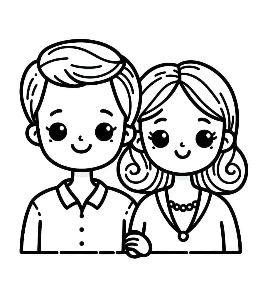 Desenho gratuito Mamãe e Papai #217766 da colecao Família e Amigos para imprimir Desenho gratuito Mamãe e Papai #217766 da colecao Família e Amigos para imprimir