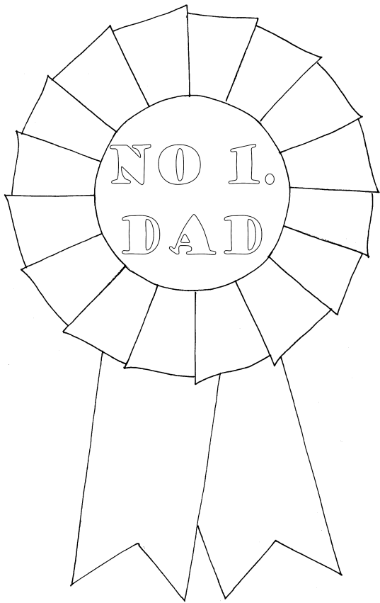 Desenho para colorir Papai #103572 da coleção Família e Amigos, pronto para imprimir