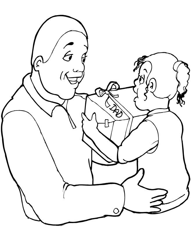 Desenho gratuito Papai #103677 da colecao Família e Amigos para imprimir