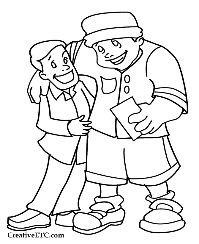 Desenho gratuito Papai #103708 da colecao Família e Amigos para imprimir