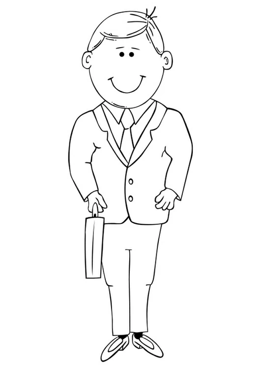 Desenho gratuito Papai #103890 da colecao Família e Amigos para imprimir