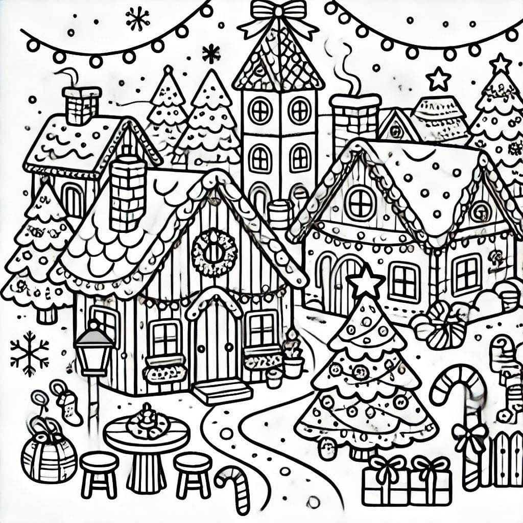 Desenho gratuito Aldeia de Natal #217404 da colecao Feriados e Celebrações para imprimir Desenho gratuito Aldeia de Natal #217404 da colecao Feriados e Celebrações para imprimir
