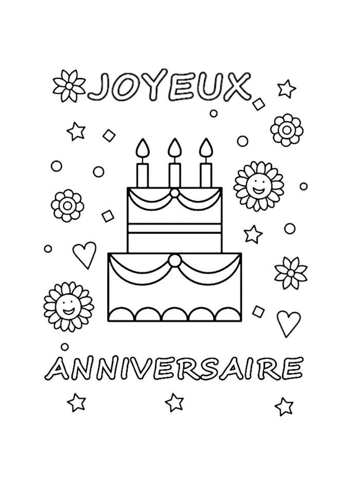 Desenho gratuito Aniversário #174651 da colecao Feriados e Celebrações para imprimir
