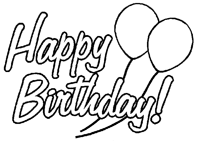 Desenho gratuito Aniversário #57121 da colecao Feriados e Celebrações para imprimir