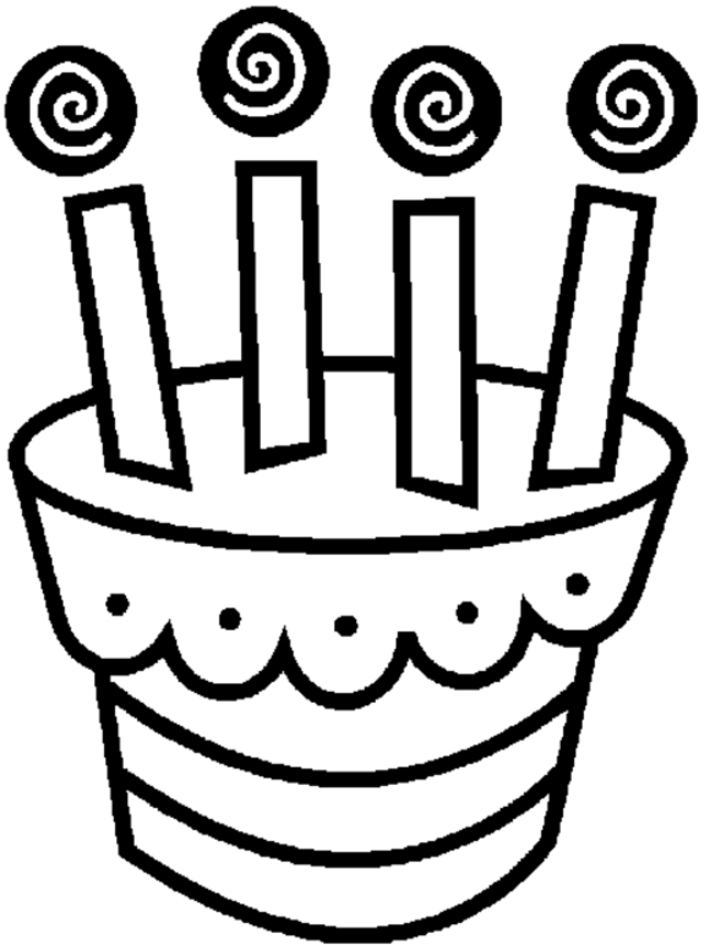 Desenho gratuito Aniversário #57133 da colecao Feriados e Celebrações para imprimir