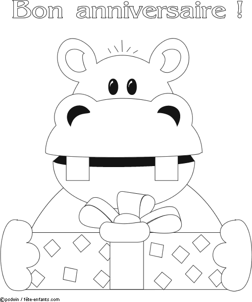 Desenho gratuito Aniversário #57208 da colecao Feriados e Celebrações para imprimir