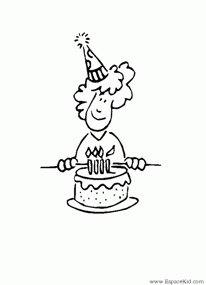 Desenho gratuito Aniversário #57387 da colecao Feriados e Celebrações para imprimir