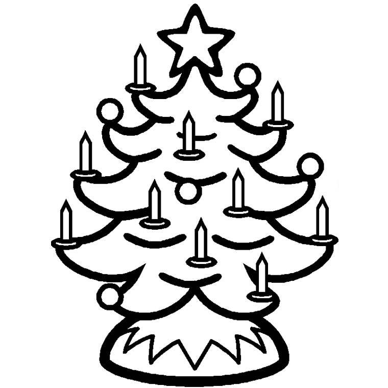 Desenho gratuito Árvore de Natal #167496 da colecao Feriados e Celebrações para imprimir