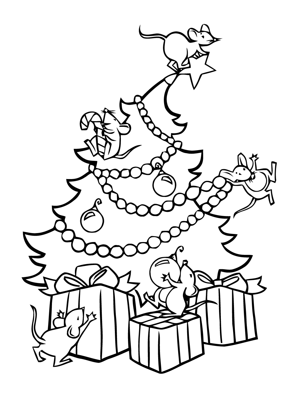 Desenho gratuito Árvore de Natal #167674 da colecao Feriados e Celebrações para imprimir