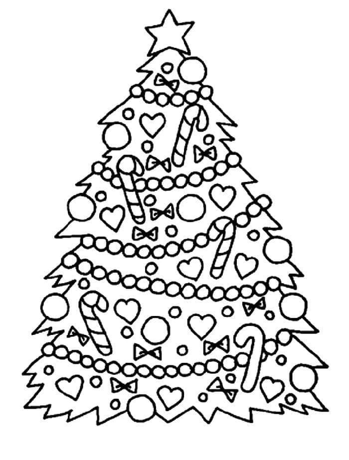 Desenho gratuito Árvore de Natal #176122 da colecao Feriados e Celebrações para imprimir