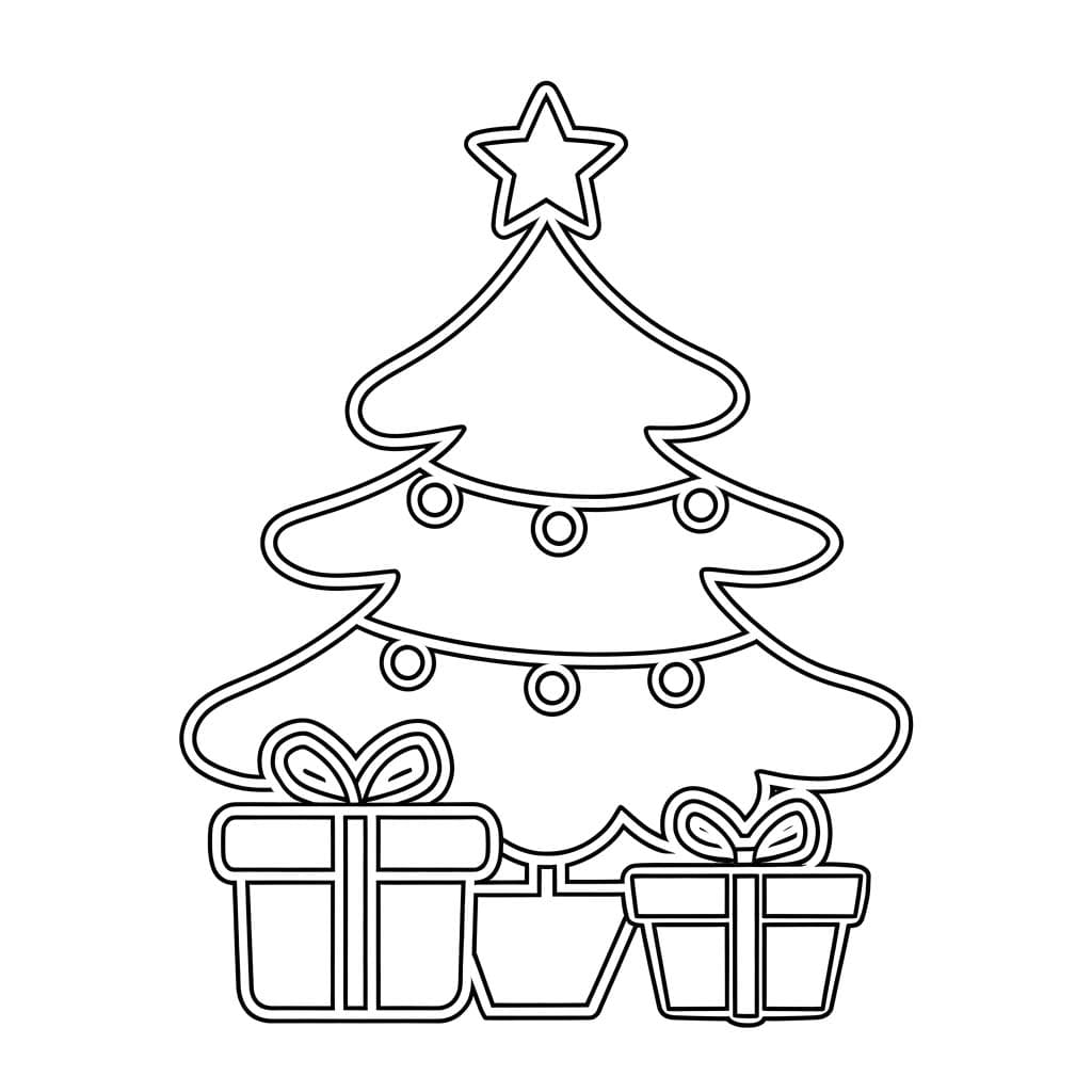 Desenho gratuito Árvore de Natal #218633 da colecao Feriados e Celebrações para imprimir