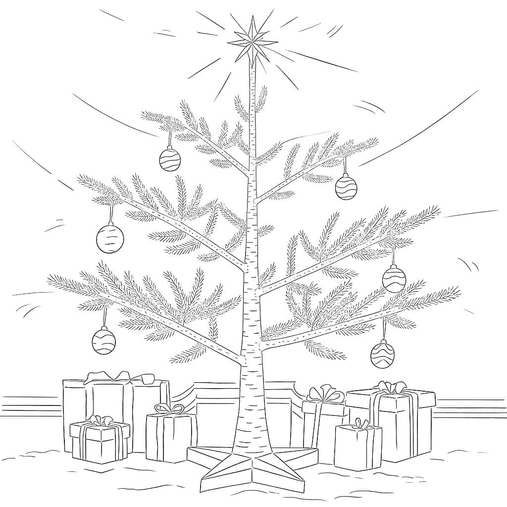 Desenho gratuito Árvore de Natal #218635 da colecao Feriados e Celebrações para imprimir