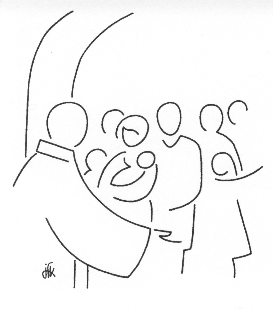 Página para colorir: Batismo (Feriados e Celebrações) #57460 - Páginas para Colorir Imprimíveis Gratuitamente