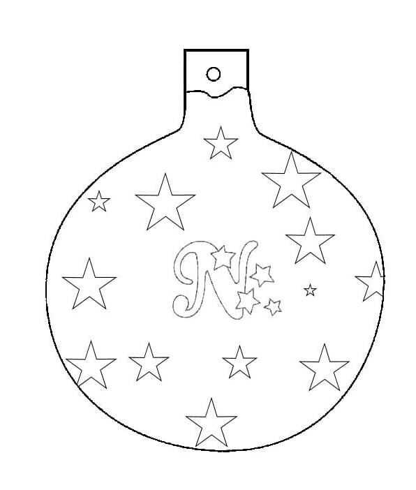 Desenho gratuito Bola de Natal #176210 da colecao Feriados e Celebrações para imprimir