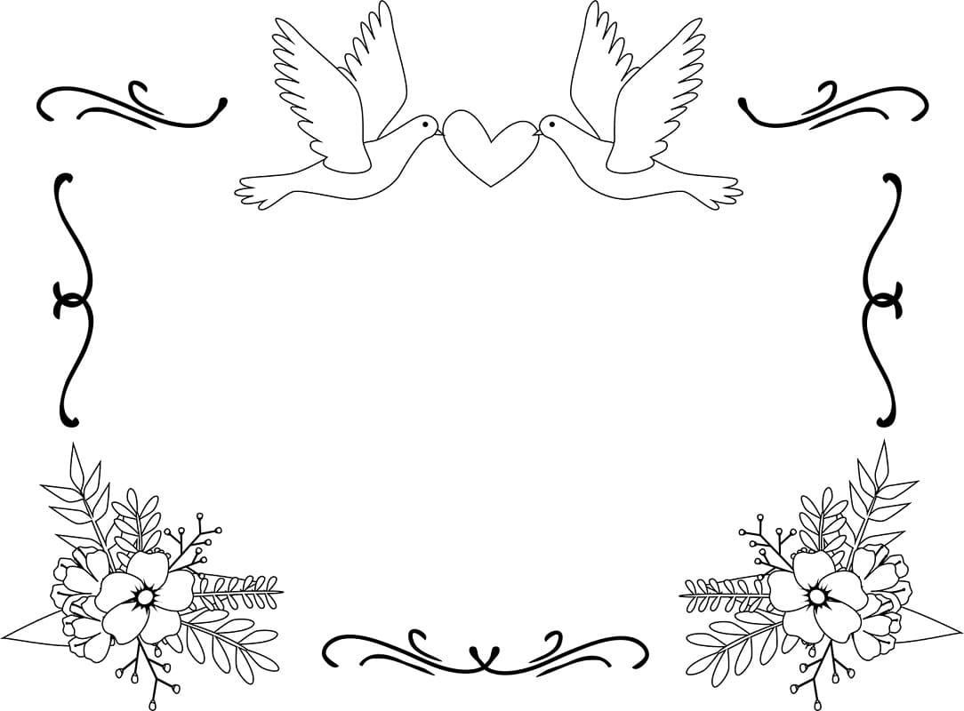 Desenho gratuito Casamento #201878 da colecao Feriados e Celebrações para imprimir
