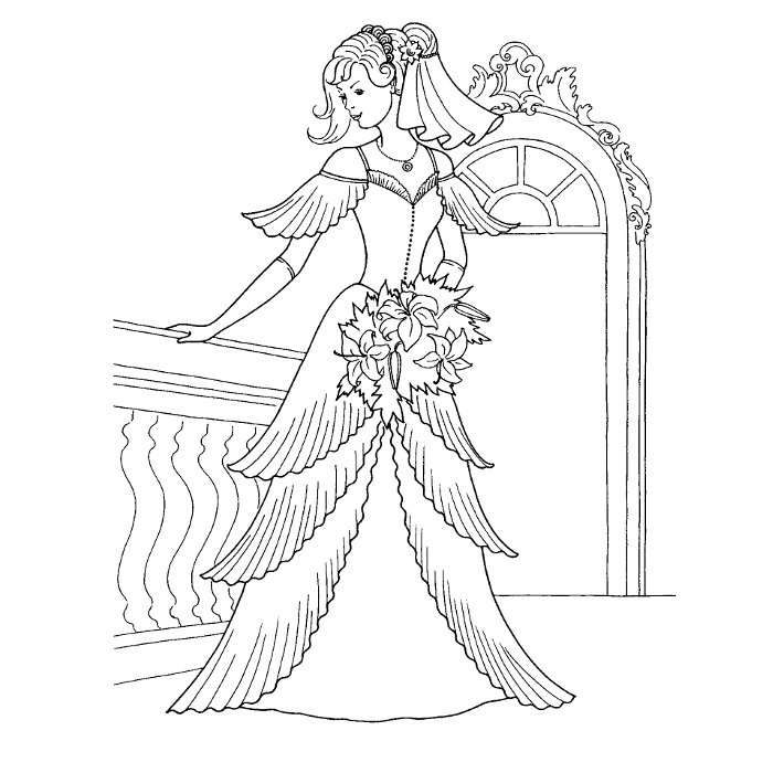 Desenho gratuito Casamento #56099 da colecao Feriados e Celebrações para imprimir