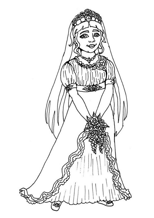 Desenho gratuito Casamento #56205 da colecao Feriados e Celebrações para imprimir