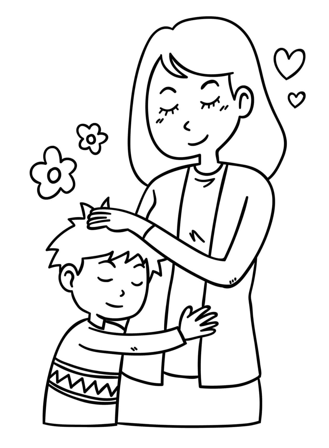 Desenho gratuito Dia da Mãe #201445 da colecao Feriados e Celebrações para imprimir
