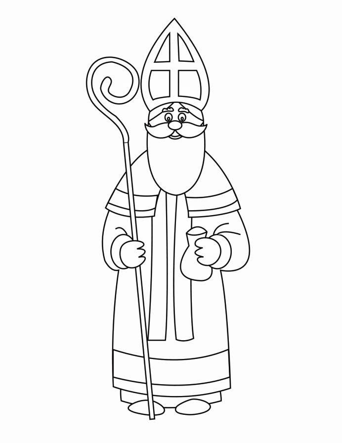 Desenho gratuito Dia de São Nicolau #59253 da colecao Feriados e Celebrações para imprimir