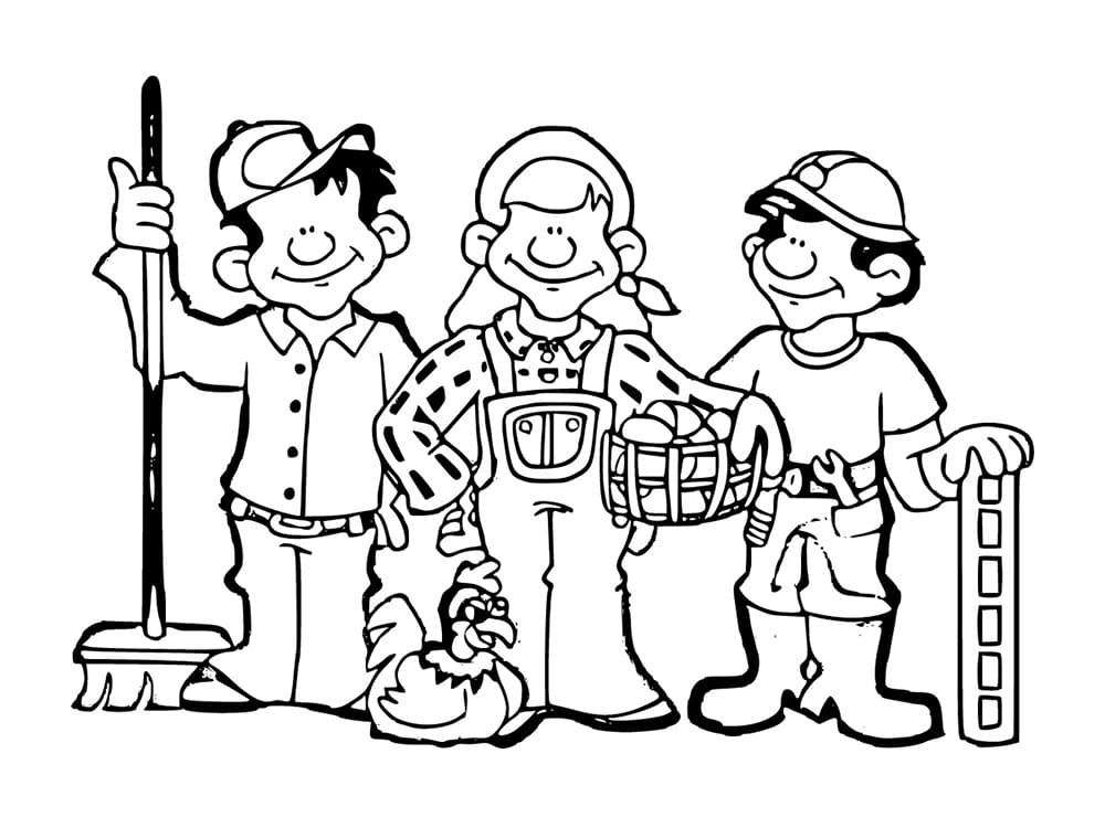 Desenho gratuito Dia do Trabalho #181395 da colecao Feriados e Celebrações para imprimir Desenho gratuito Dia do Trabalho #181395 da colecao Feriados e Celebrações para imprimir