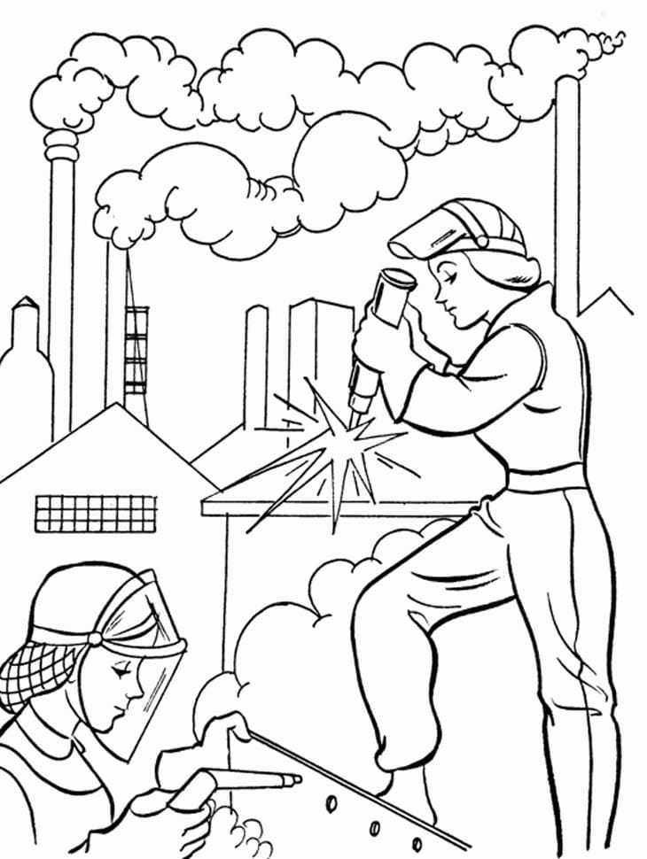 Desenho gratuito Dia do Trabalho #181396 da colecao Feriados e Celebrações para imprimir