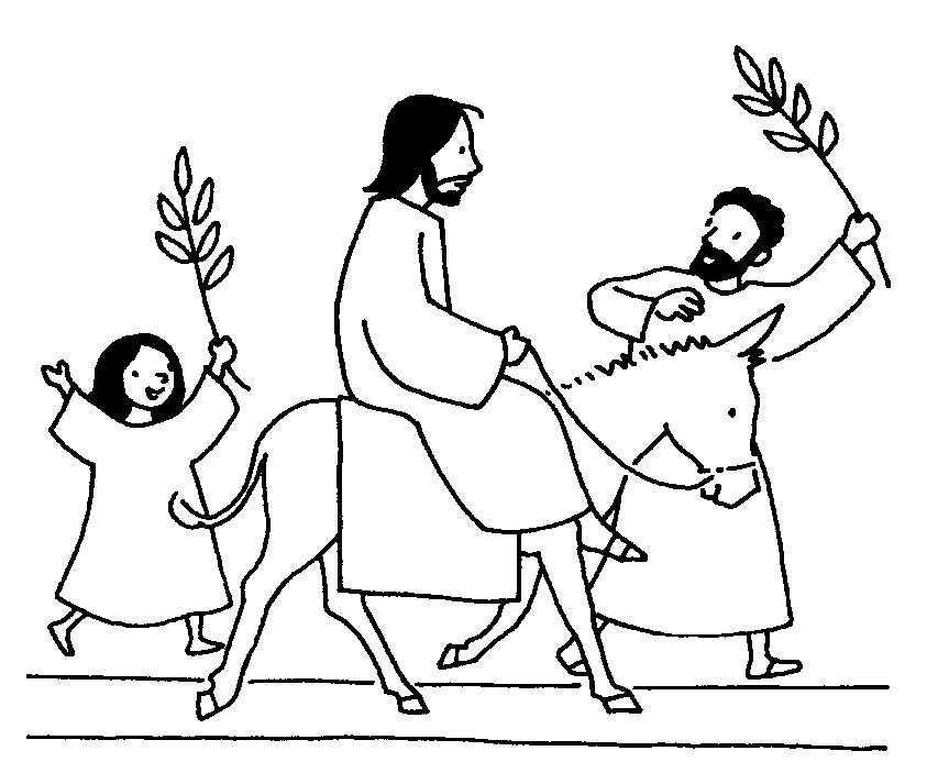 Página para colorir: Domingo de Ramos (Feriados e Celebrações) #60325 - Páginas para Colorir Imprimíveis Gratuitamente