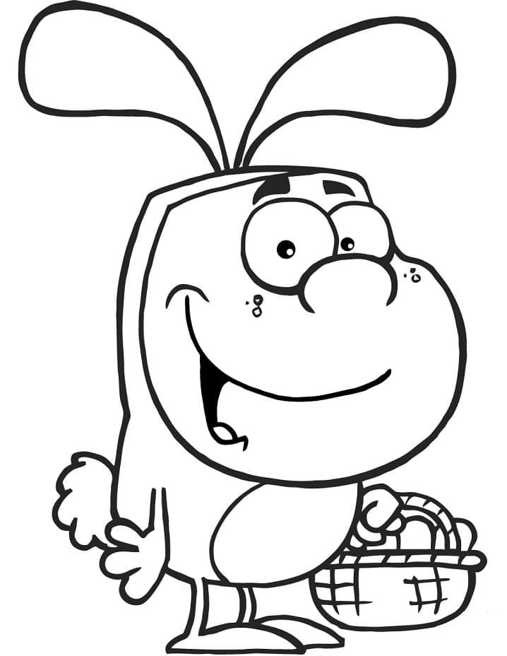 Desenho gratuito Easter Bunny #200614 da colecao Feriados e Celebrações para imprimir