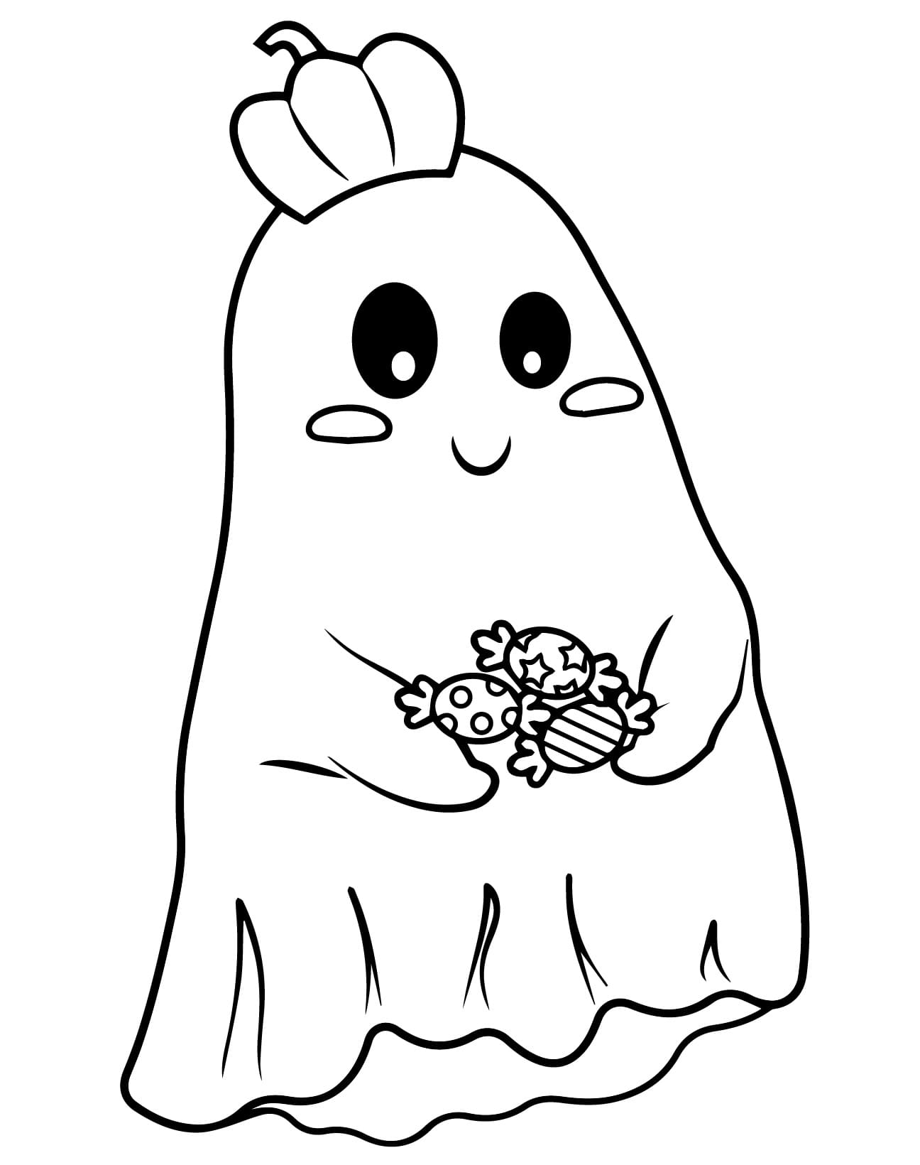 Desenho gratuito Fantasma de Halloween #216204 da colecao Feriados e Celebrações para imprimir