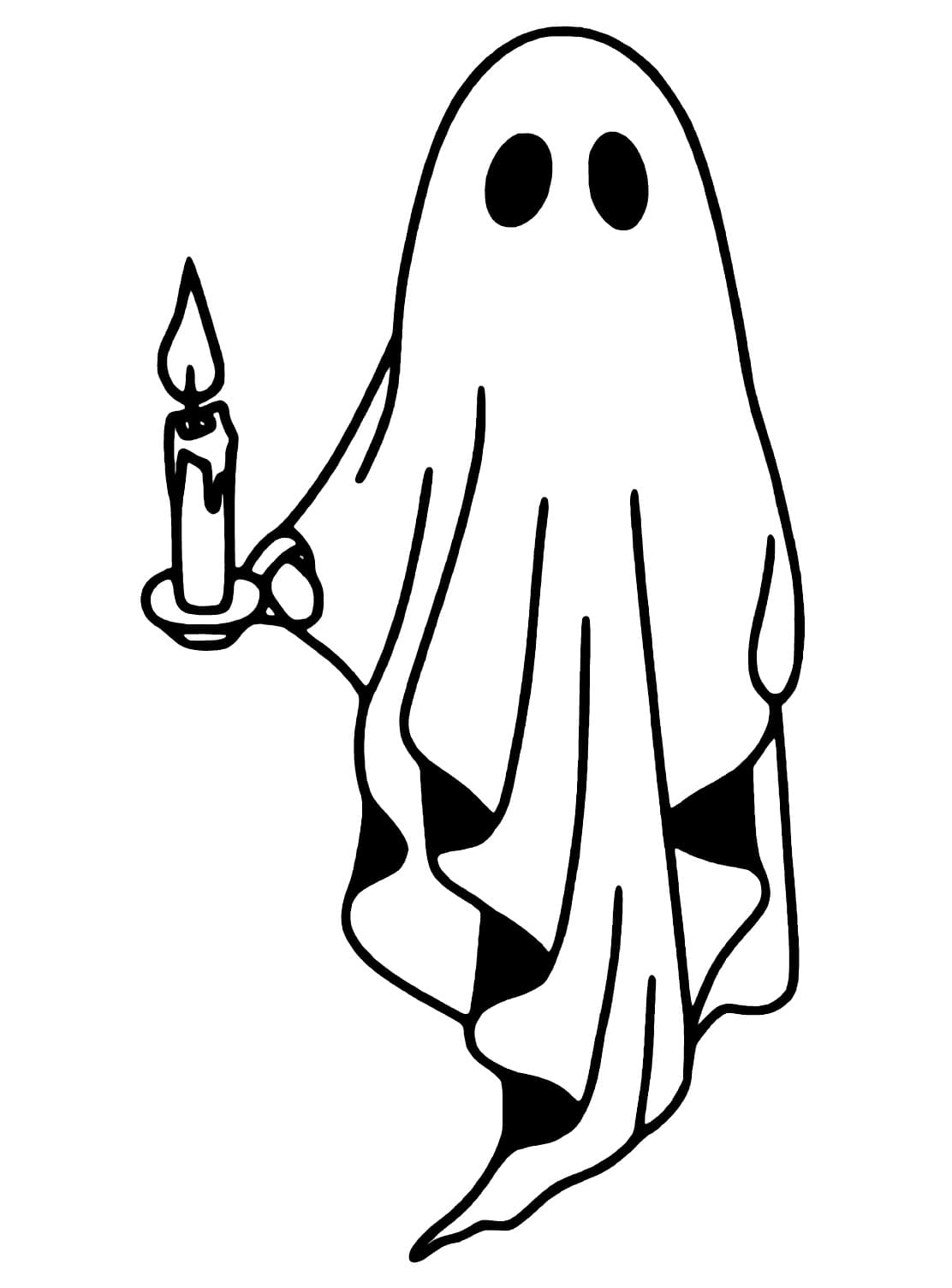 Desenho gratuito Fantasma de Halloween #216233 da colecao Feriados e Celebrações para imprimir