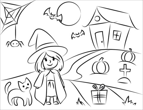 Desenho gratuito Halloween #171692 da colecao Feriados e Celebrações para imprimir