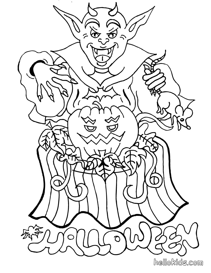 Desenho gratuito Halloween #55174 da colecao Feriados e Celebrações para imprimir