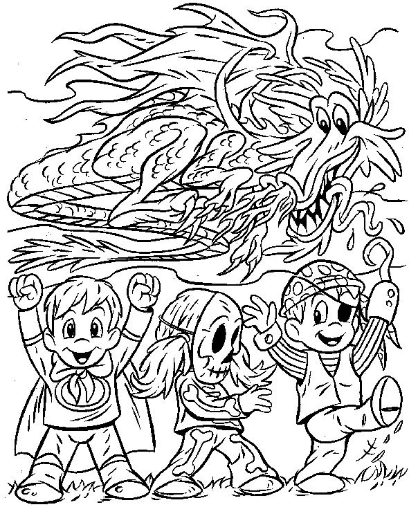 Desenho gratuito Halloween #55393 da colecao Feriados e Celebrações para imprimir