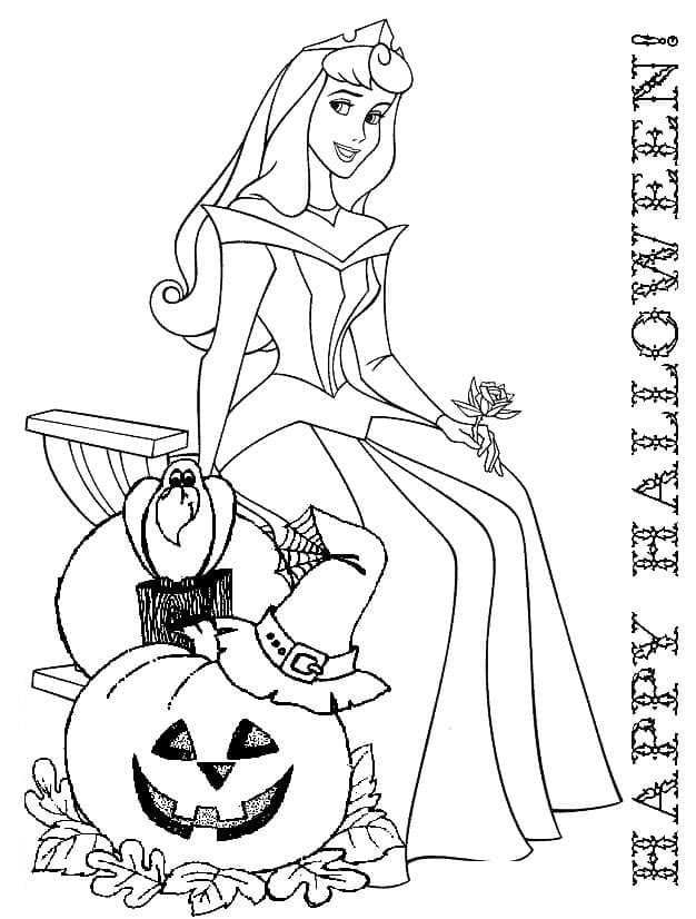 Desenho gratuito Halloween Disney #200221 da colecao Feriados e Celebrações para imprimir