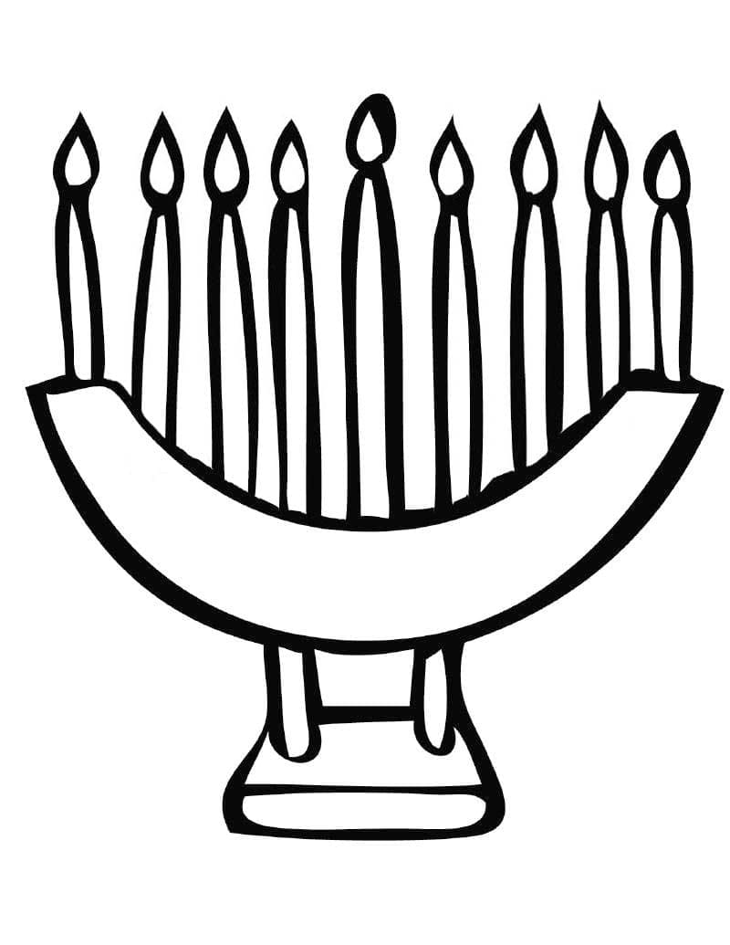 Desenho gratuito Hanukkah #181071 da colecao Feriados e Celebrações para imprimir