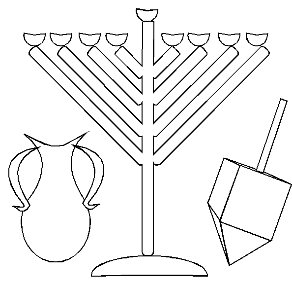 Desenho gratuito Hanukkah #59619 da colecao Feriados e Celebrações para imprimir