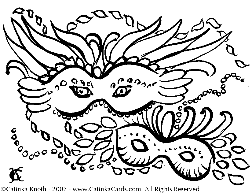 Desenho gratuito Mardi Gras #60626 da colecao Feriados e Celebrações para imprimir