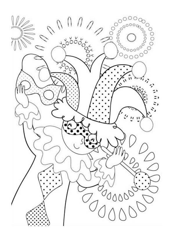Desenho gratuito Mardi Gras #60716 da colecao Feriados e Celebrações para imprimir