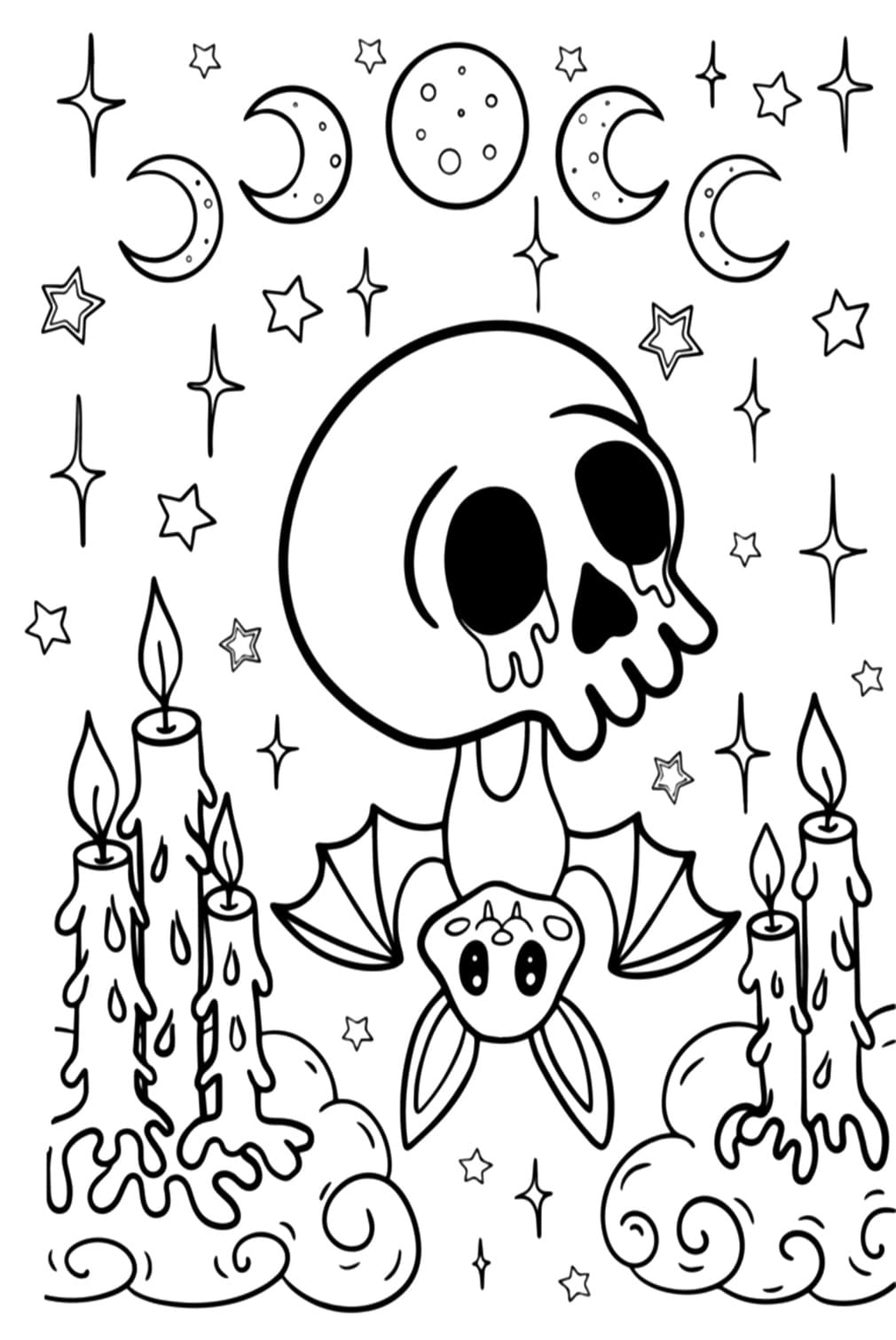 Desenho gratuito Morcego de Halloween #200778 da colecao Feriados e Celebrações para imprimir