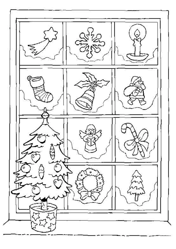 Página para colorir de Natal #54946 pertencente à coleção Feriados e Celebrações Página para colorir de Natal #54946 pertencente à coleção Feriados e Celebrações