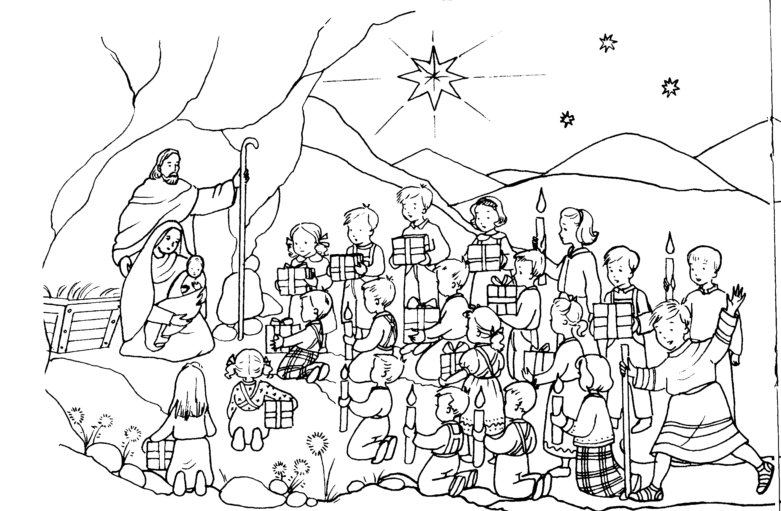 Desenho gratuito Natal #55095 da colecao Feriados e Celebrações para imprimir