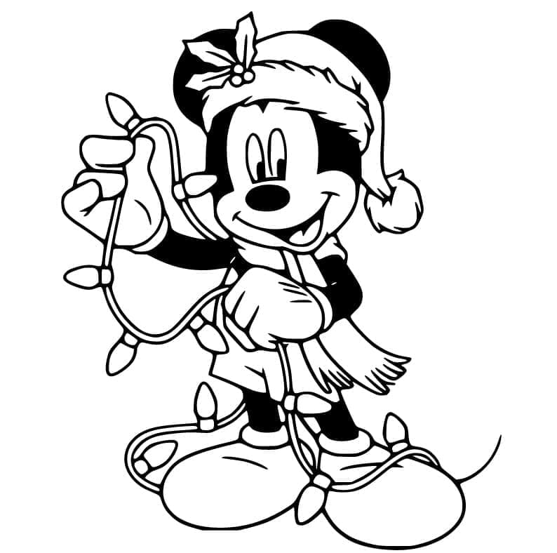 Desenho gratuito Natal Disney #205019 da colecao Feriados e Celebrações para imprimir